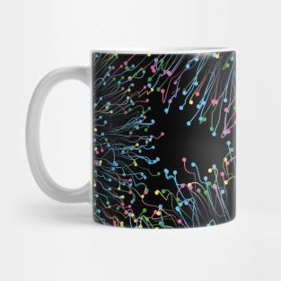 Into the metaverse abstract art Mug